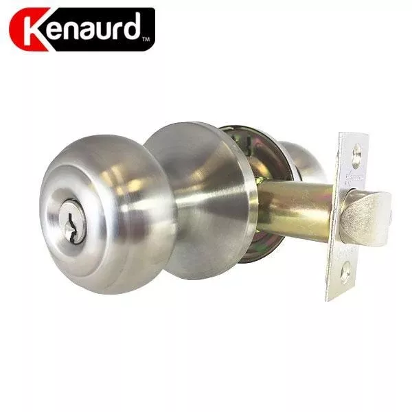 Premium Knob Set - Entrance - SS - Satin Chrome