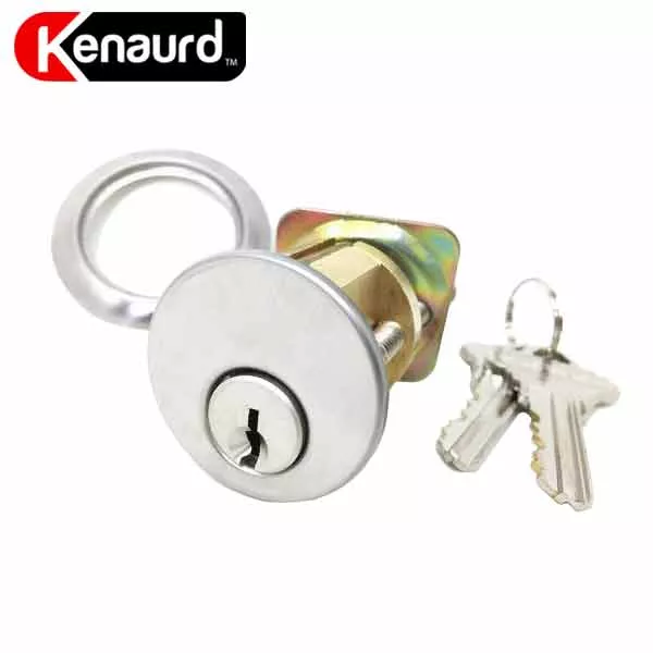 Premium Rim Cylinder - US26D - Satin Chrome (SC1 / KW1)