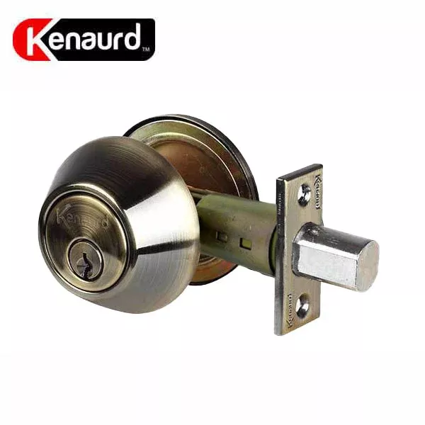 Premium Single Cylinder Deadbolt Lock - Antique Brass(SC1/KW1)