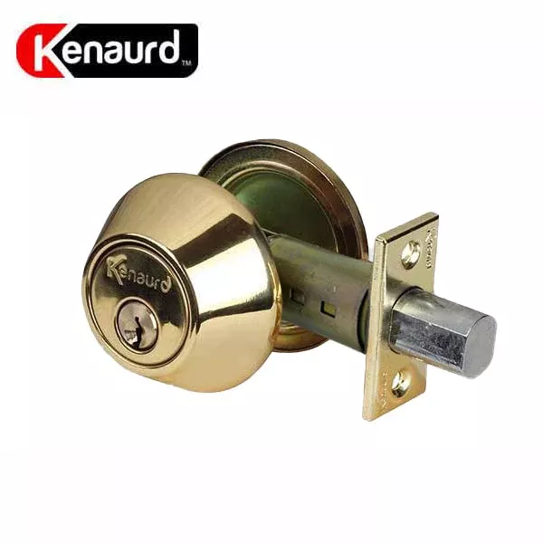 Premium Single Cylinder Deadbolt Lock - Polished Brass (SC1 /KW1)