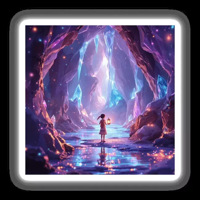 The Radiant Gemstone Cavern