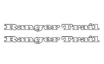 ” Ranger Trail ” Boat Trailer Decals (Set of 2) – OEM New Oracle