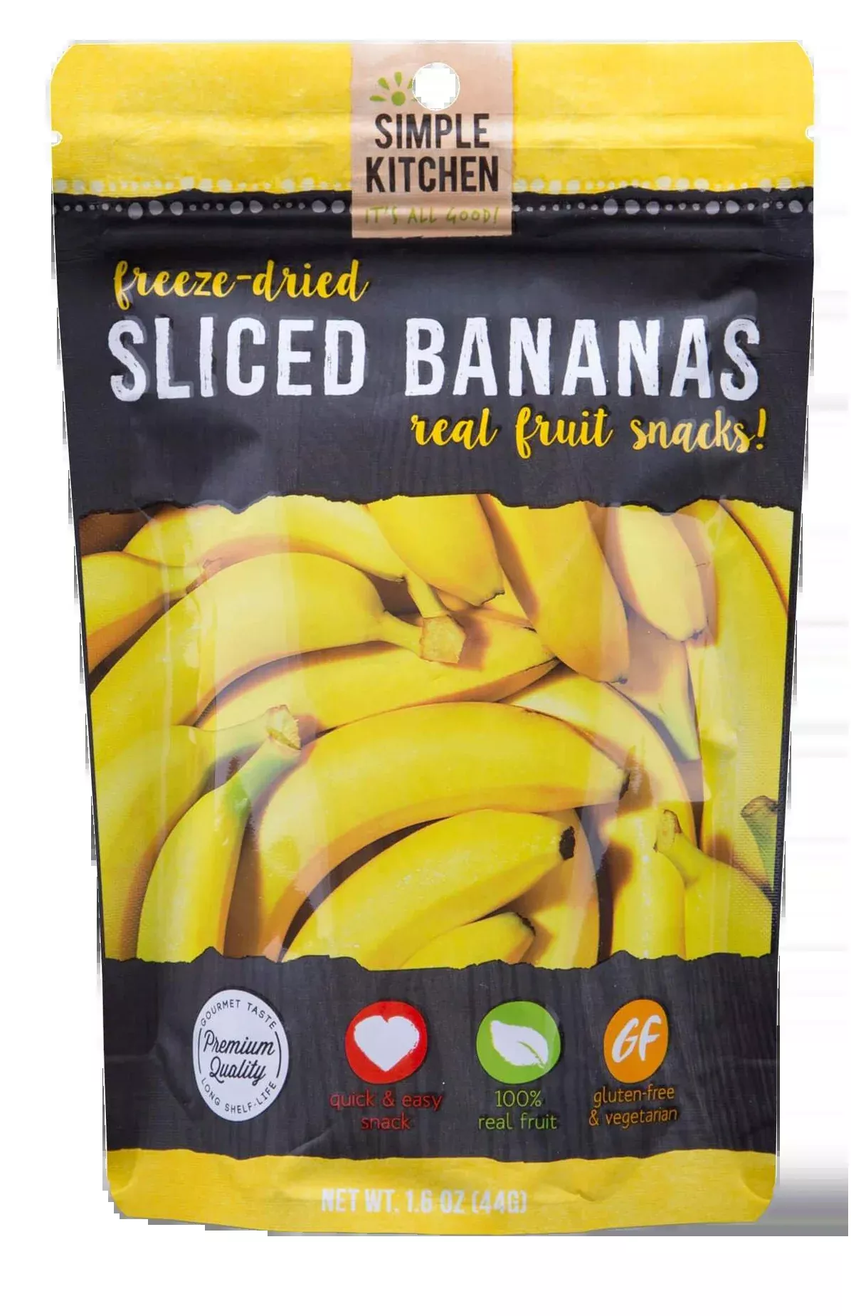 ReadyWise Simple Kitchen Bananas Freeze Dried Food