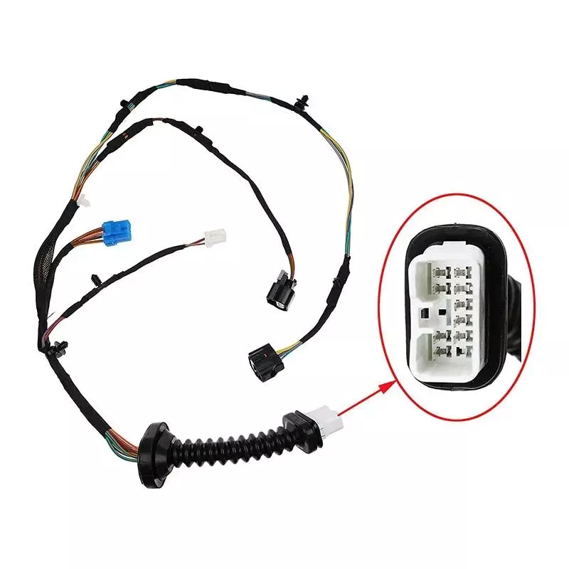 Rear Door Harness with Connectors 645-506 for Dodge Ram 1500 2500 3500 4500 5500 2004-2010 Replaces 56051931AA 56051931AB