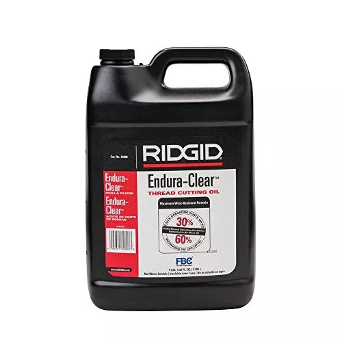Ridgid 32808 Endura-Clear Thread Cutting Oil, 1-Gallon