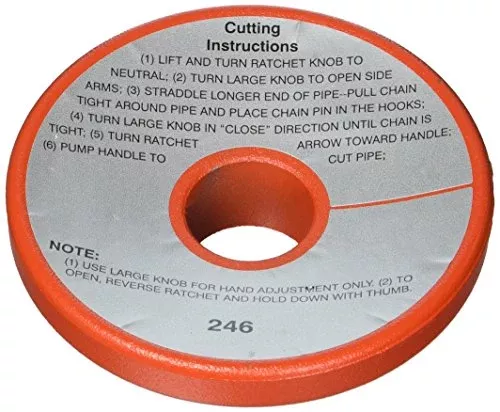 Ridgid 33795 Stop, Assembly Handle 246