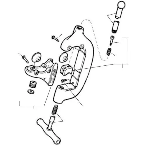 Ridgid 35030 Handle, Pipe 3/4 X 17