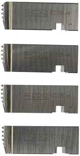 Ridgid 48660 1-1/4-Inch 500B High Speed Bolt Dies