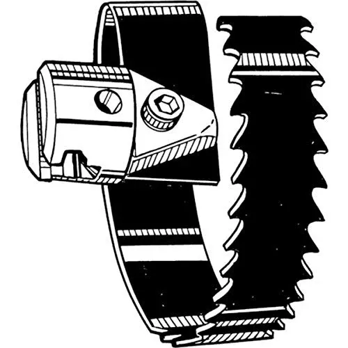 Ridgid 62920 Spiral Sawtooth Cutter, 2-1/4", NA