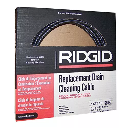 Ridgid 96037 3/8-Inch C-6IC Cable