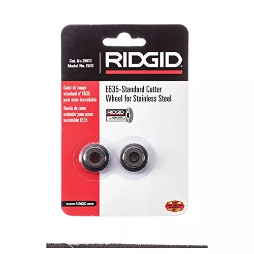 Ridgid Tools 29973 E635 Stainless Steel Cutter Wheel With Bearings