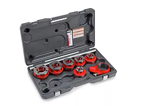 RIDGID Tools 36475 Manual Ratchet Threaders – Heavy-Duty Pipe Threading Tool