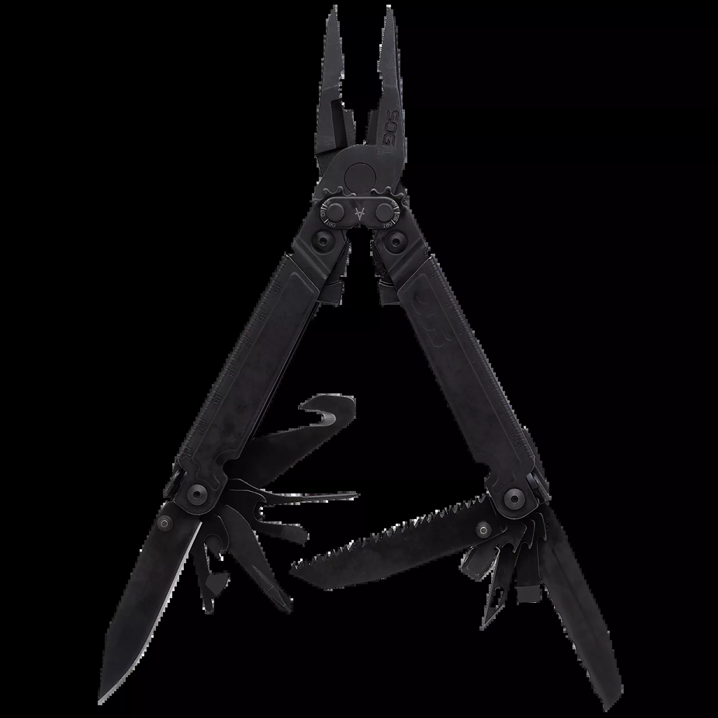 S.O.G SOGPA3002CP PowerAccess MT Black 5Cr15MoV Stainless Steel 6.82" Long