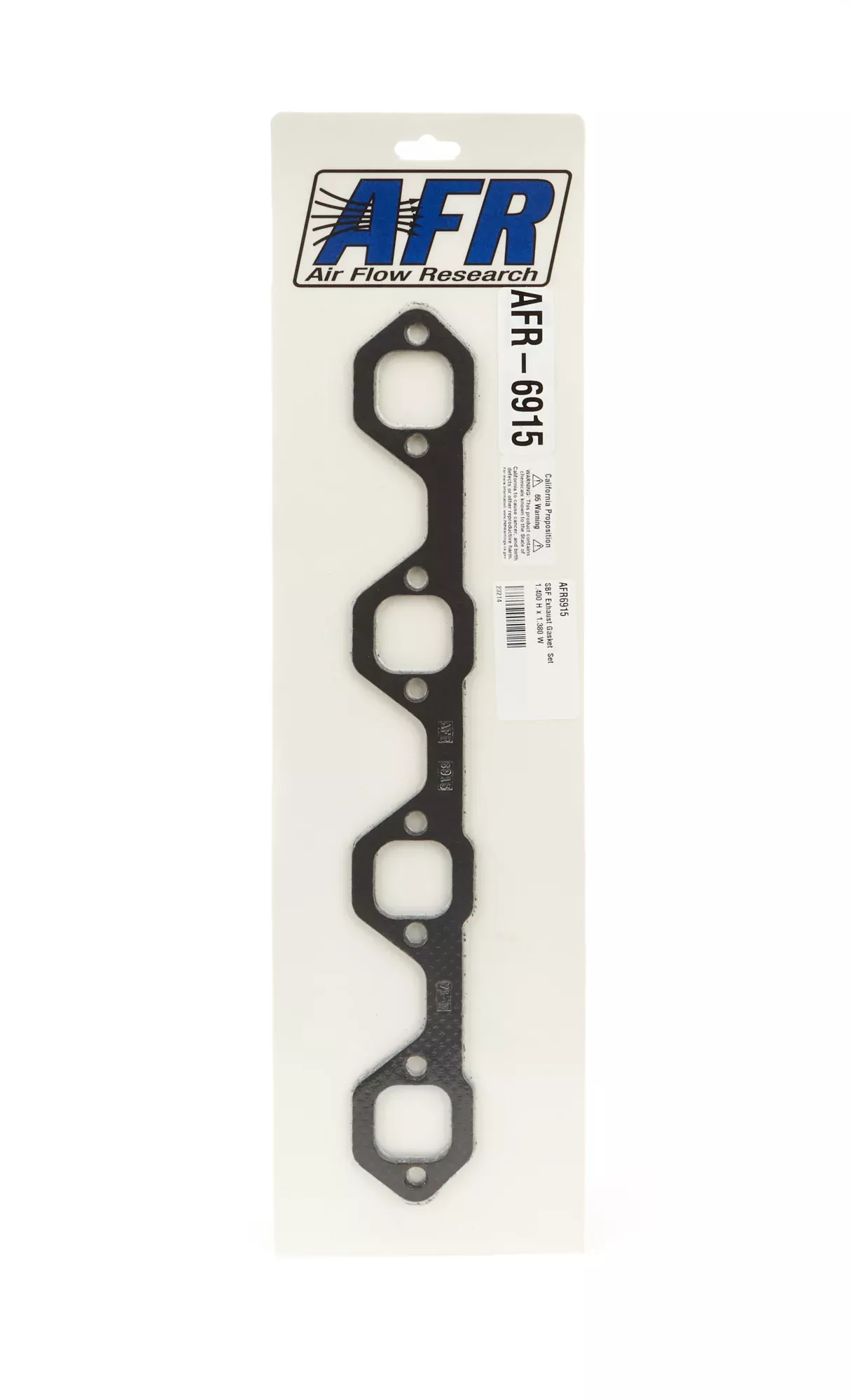 SBF Exhaust GasketSet 1.400 H x 1.380 W