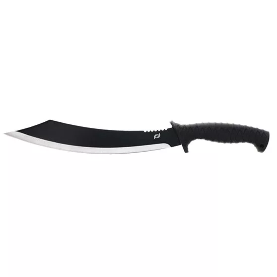 Schrade Decimate Parang Machete 11.75" 3Cr13 Stainless Steel Blade Rubber Overmold Handle Black