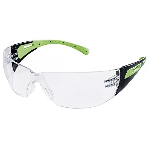 Sellstrom S71100 XM300 Safety Glass-Clear Hard Coat (Package of 12) Black and Green Standard