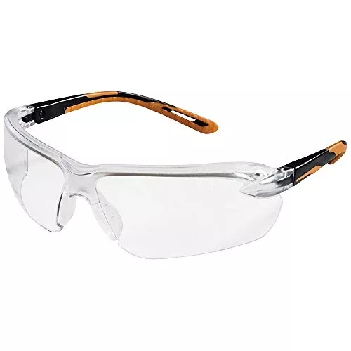 Sellstrom S71200 XM310 Safety Glass-Clear Hard Coat (Package of 12) Black and Orange Standard