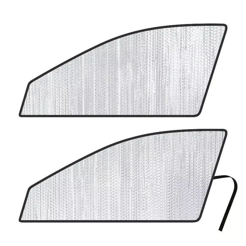 Side Window Front Seat Sunshade for 2024-2026 Chevrolet Silverado EV, First-Edition RST, 4WD (Set of 2)