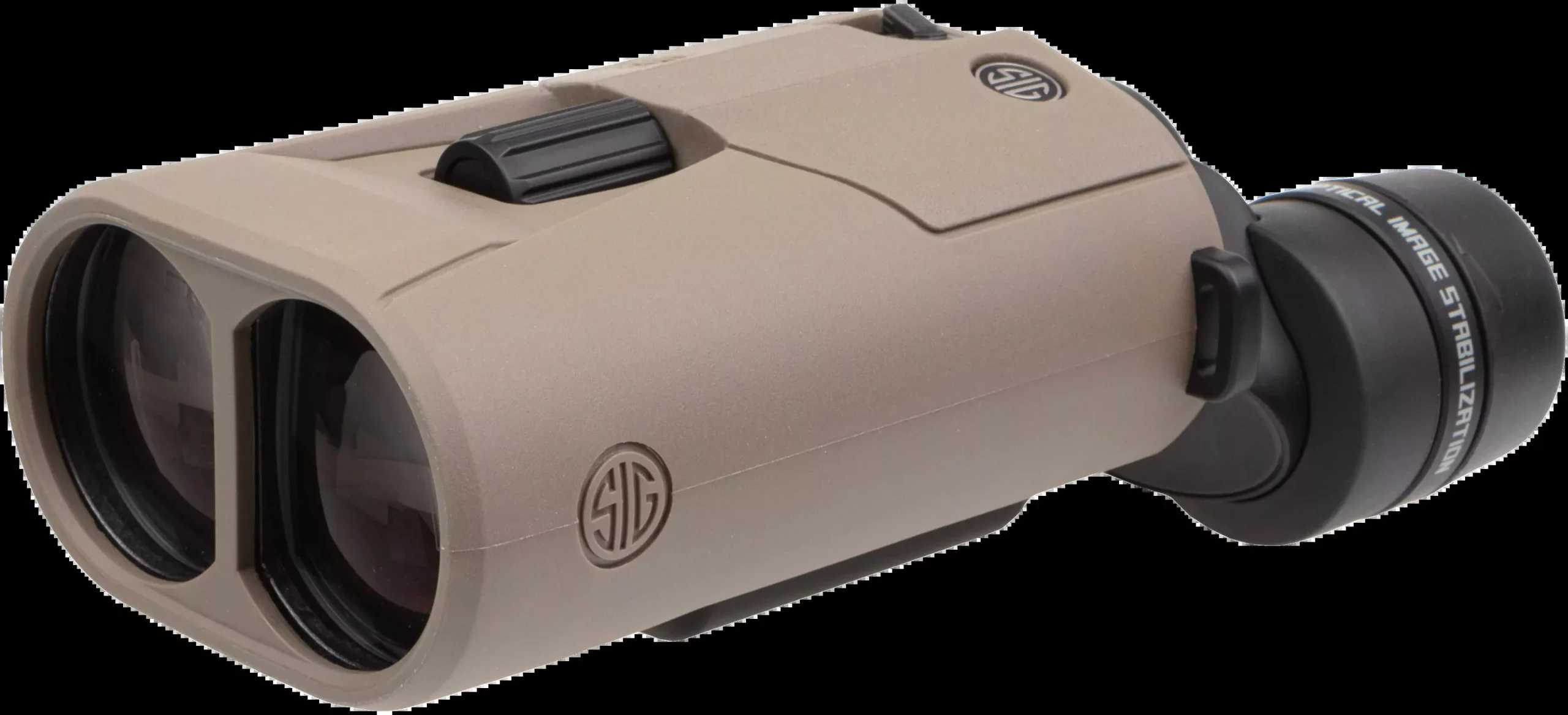 Sig Sauer Electro-Optics SOZ6WP20 Zulu6 HDX Flat Dark Earth 20x42mm Roof Prism Magnesium Features Optical Image Stabilization