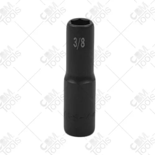 SK Hand Tool 45362 - 3/8in. Drive Deep 6 Point Impact Socket 3/8in -