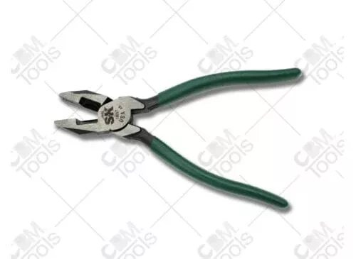 SK Hand Tools 18017 7in. Linesman Plier with Wire Cutter USA MADE