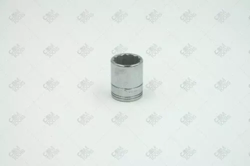 SK Hand Tools 2317 3/8" Dr. 17mm 12pt Standard Metric Chrome Socket