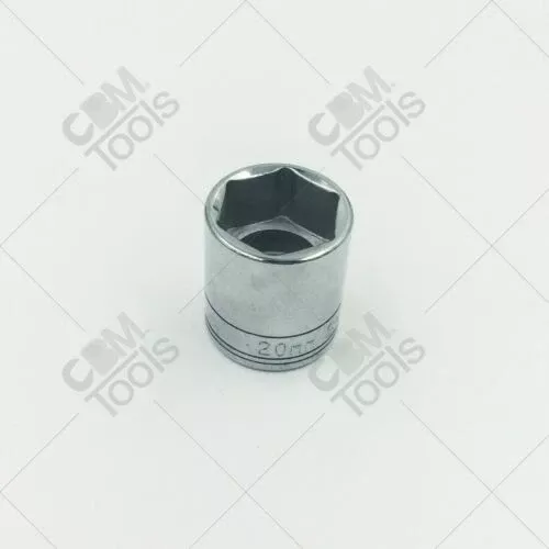 SK Hand Tools 320 3/8" Dr. 20mm 6pt Standard Metric Socket USA MADE