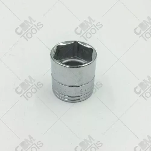 SK Hand Tools 323 23mm 3/8" Drive Metric Standard Socket USA MADE