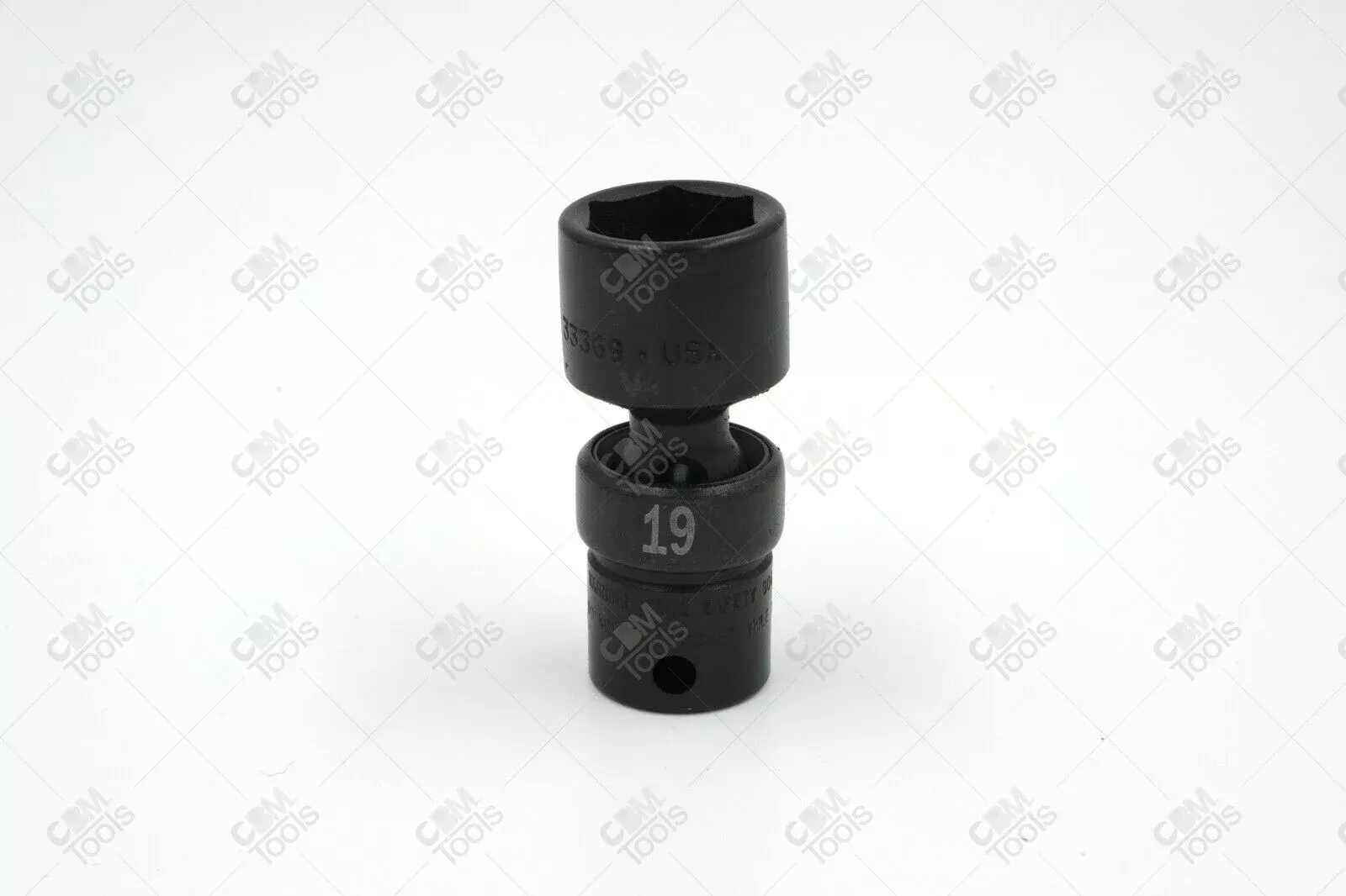 SK Hand Tools 33369 3/8" Dr. 19mm 6pt Swivel Metric Impact Socket
