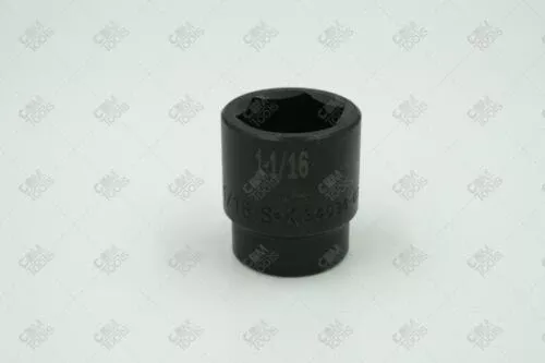 SK Hand Tools 34034 1/2" Dr. 1-1/16" 6pt Standard Fractional Impact Socket