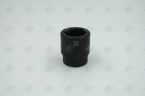 SK Hand Tools 34076 1/2" Dr. 26mm 6pt Standard Metric Impact Socket