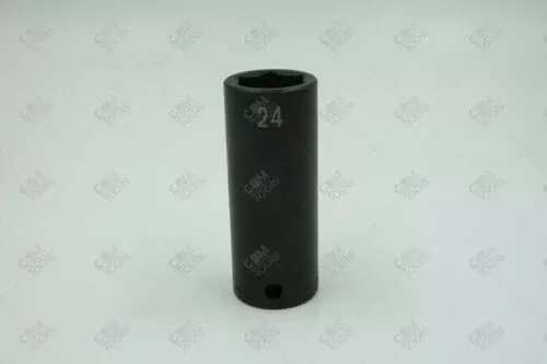 SK Hand Tools 34274 1/2" Dr. 24mm 6pt Deep Metric Impact Socket