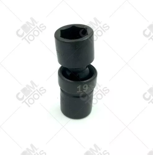 SK Hand Tools 34369 1/2" Dr. 19mm 6pt Swivel Metric Impact Socket