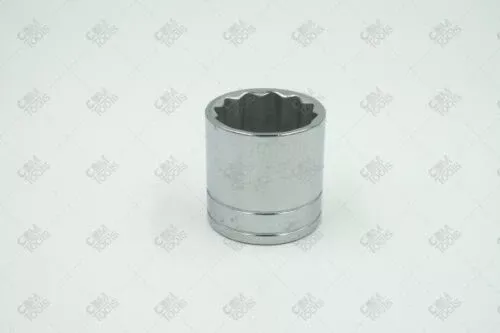 SK Hand Tools 40140 1/2" Dr. 1-1/4" 12pt Standard Fractional Chrome Socket