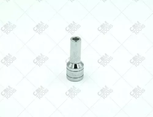SK Hand Tools 40408 3/8" Dr. 1/4" 6pt Deep Fractional Chrome Socket