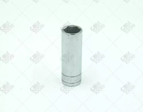 SK Hand Tools 40420 3/8" Dr. 5/8" 6pt Deep Fractional Chrome Socket
