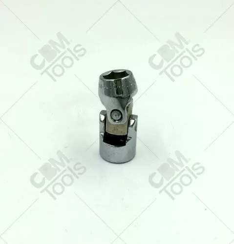 SK Hand Tools 40614 3/8" Dr. 7/16" 6pt Flex Fractional Chrome Socket