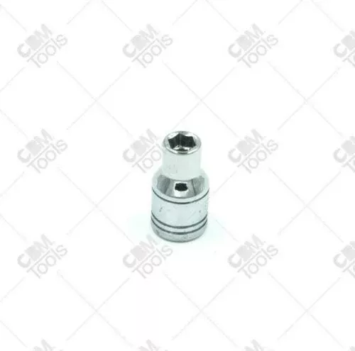 SK Hand Tools 40702 1/4" Dr. 5mm 6pt Standard Metric Chrome Socket