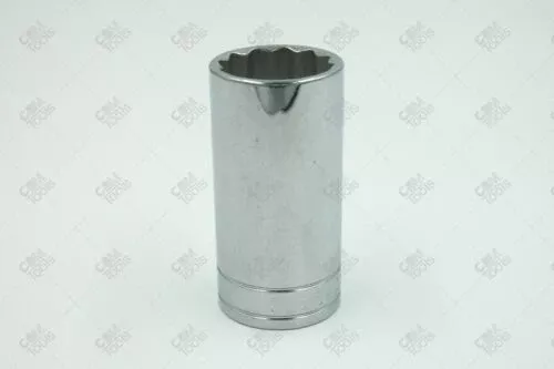 SK Hand Tools 40838 1/2" Dr. 1-3/16" 12pt Deep Fractional Chrome Socket