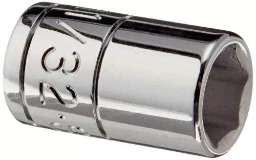 SK Hand Tools 40911 1/4" Dr. 11/32" SAE 6pt Standard Chrome Socket -