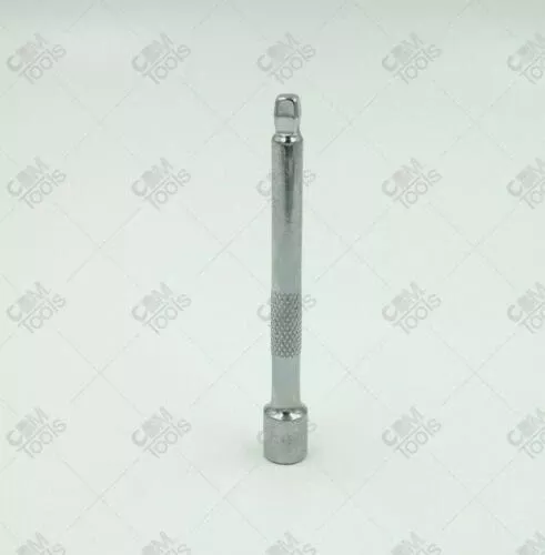 SK Hand Tools 40924 1/4" Dr. 4" Long Chrome Socket Wobble Extension