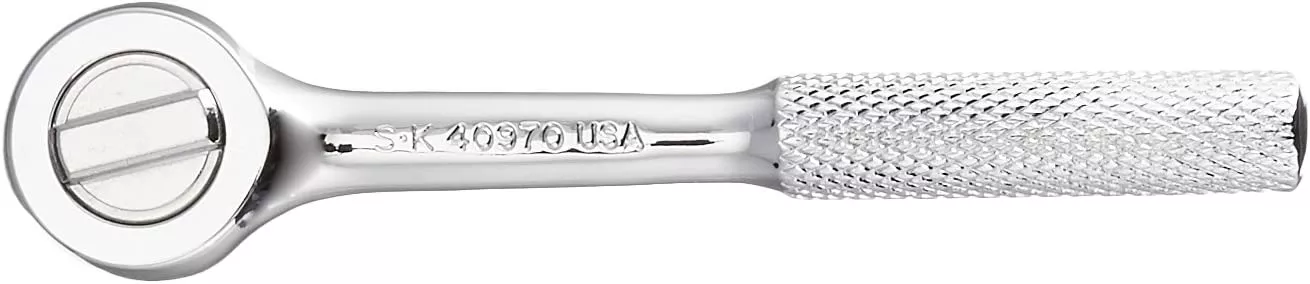 SK Hand Tools 40970 1/4" Dr. 4.5" Reversible 60 Tooth Ratchet