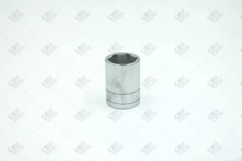 SK Hand Tools 41128 1/2" Dr. 7/8" 6pt Standard Fractional Chrome Socket