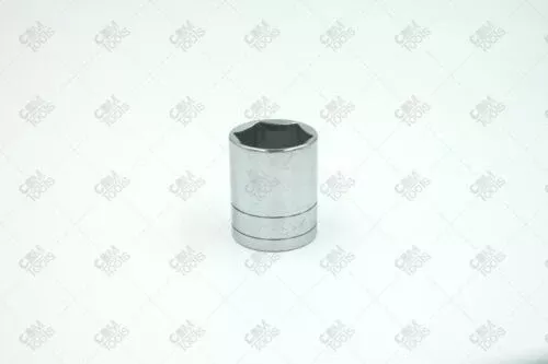SK Hand Tools 41132 1/2" Dr. 1" 6pt Standard Fractional Chrome Socket