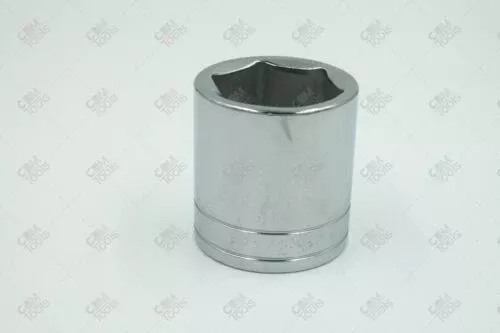 SK Hand Tools 41148 1/2" Dr. 1-1/2" 6pt Standard Fractional Chrome Socket