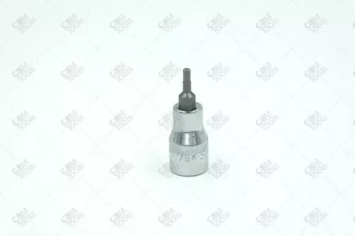 SK Hand Tools 41204 3/8" Dr. 7/64" Fractional Hex S2 Steel Bit Socket