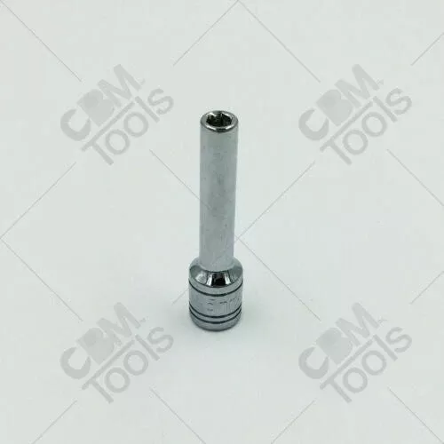 SK Hand Tools 41698 4.5mm 1/4" Dr 6 Point Metric Deep Socket USA MADE
