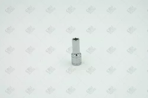 SK Hand Tools 41867 1/4" Dr. 7/32" 6pt Semi-Deep Fractional Chrome Socket