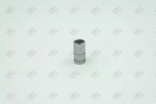 SK Hand Tools 43707 1/4" Dr. 8mm 12pt Standard Metric Chrome Socket
