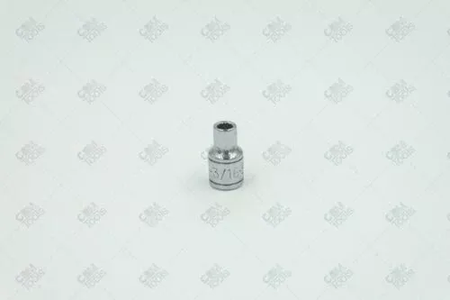 SK Hand Tools 43906 1/4" Dr. 3/16" 12pt Standard Fractional Chrome Socket